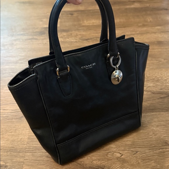 Coach Legacy Black Leather Handbag - Picture 1 of 9